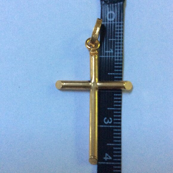 NWT STUNNING 10k GOLD CROSS MSRP $275 - Picture 3 of 5